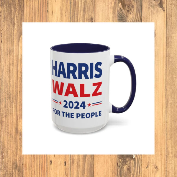 Harris Walz 2024 Coffee Mug, Kamala Harris for President Democrat Cup, Election 2024 Mugs