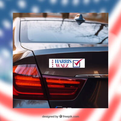 Harris Walz 2024 Election Car Magnet Bumper Magnets