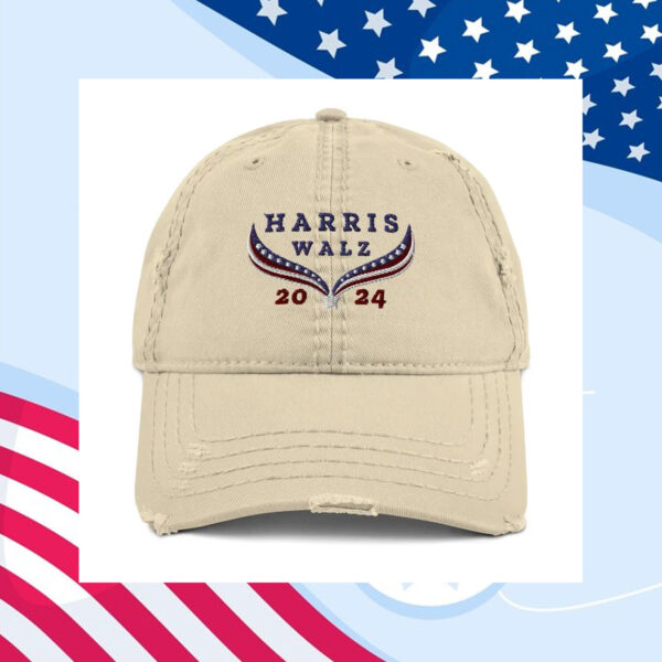 Harris Walz 2024 Embroidered Hat