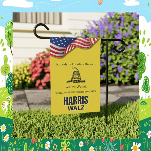 Harris Walz 2024 Garden Flag