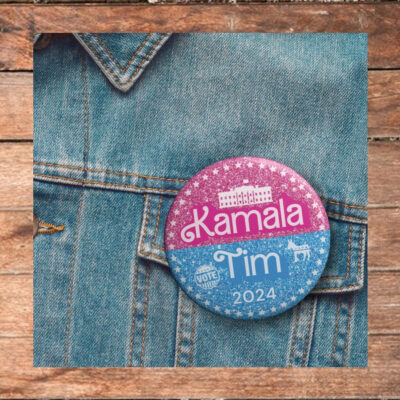 Harris Walz 2024 Pin, Kamala Harris Button