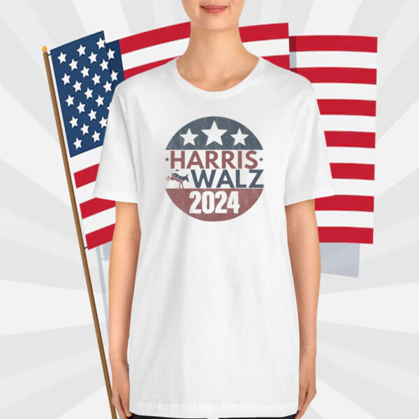 Harris Walz 2024 Shirt Comma la T-Shirt