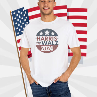 Harris Walz 2024 Shirt Comma la T-Shirt