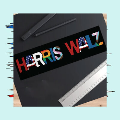 Harris Walz 2024 Sticker, Kamala Harris Bumper Sticker