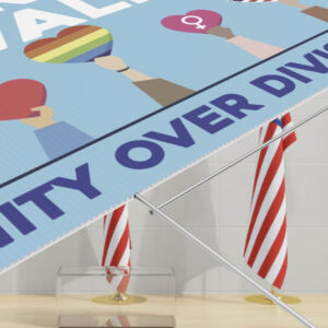 Harris Walz 2024 Unity Over Division Yard Sign