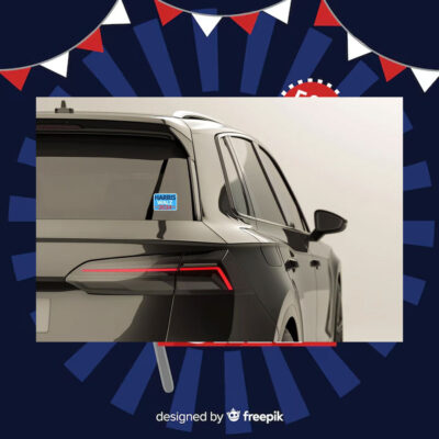 Harris Walz 2024 Vinyl Sticker