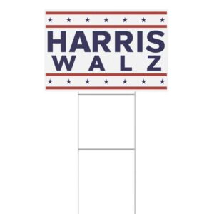 Harris Walz 2024 Yard Sign, Kamala Harris for President Election