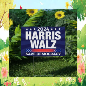 Harris Walz 2024 Yard Sign/President Kamala Harris Tim Walz 2024
