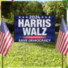 Harris Walz 2024 Yard SignPresident Kamala Harris Tim Walz 2024