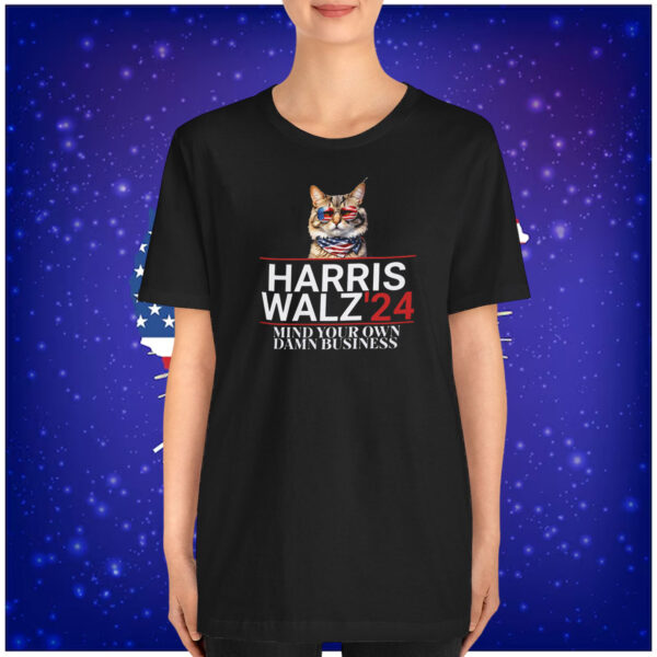 Harris Walz 2024 shirt, Elect Kamala, Kamala Cat T-Shirt
