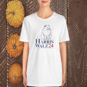Harris Walz '24 Cat Lover TShirt for Rally T-Shirt