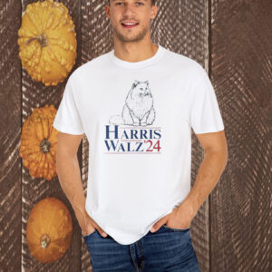 Harris Walz '24 Cat Lover TShirt for Rally T-Shirt