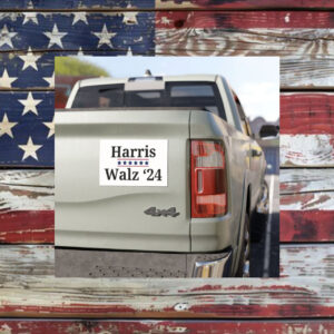 Harris Walz 24 Election Campaign Car Magnet