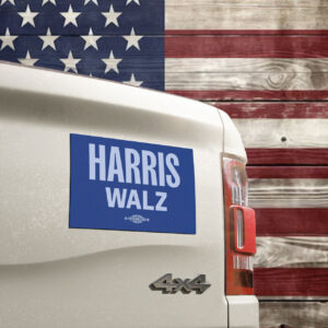 Harris Walz 24 Stickers Car Magnet