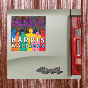 Harris Walz Bumper Magnet