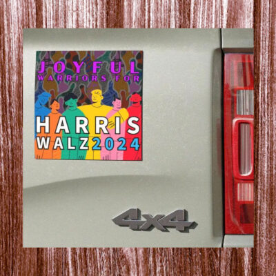 Harris Walz Bumper Magnet