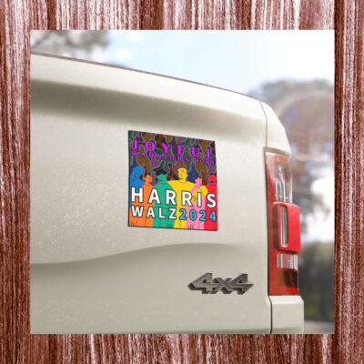 Harris Walz Bumper Magnet