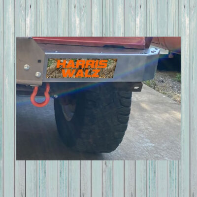 Harris Walz Camo Bumper Sticker Vote USA car bumper sticker
