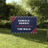 Harris Walz Campaign Plastic Weatherproof Plastic Yard Sign