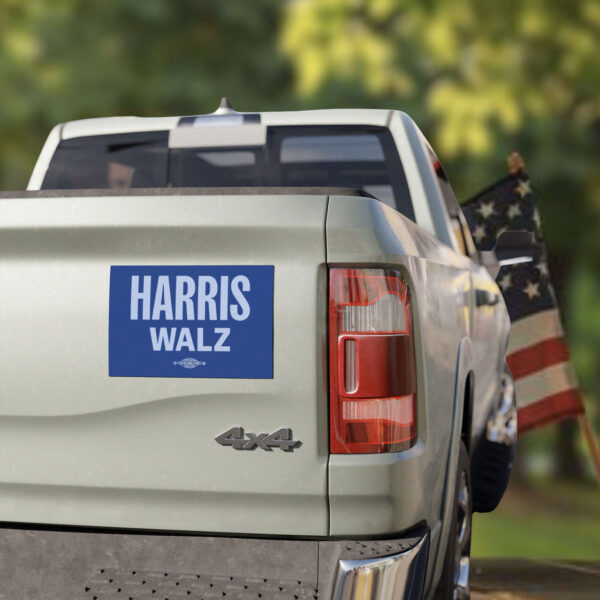 Harris Walz Car Magnet