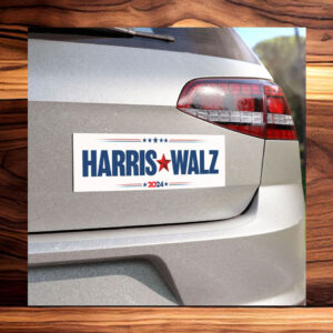 Harris Walz Car Magnet Election 2024 Political Campaign Magnet