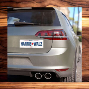 Harris Walz Car Magnet Election 2024 Political Campaign Magnet