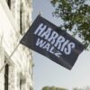 Harris Walz Flag