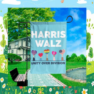Harris Walz Flag, Unity Over Division, Kamala Vote 2024, Political Flag