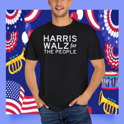 Harris Walz For The People Kamala Harris Tim Walz T-Shirt