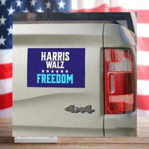 Harris Walz Freedom Car Magnet