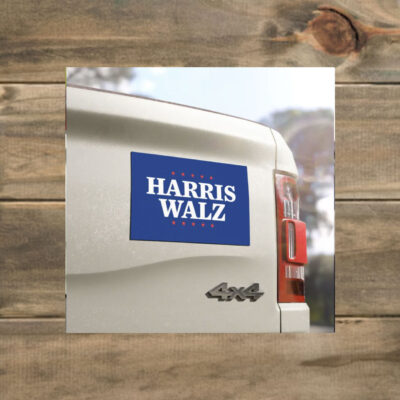 Harris Walz Car Magnet Harris-Walz 2024