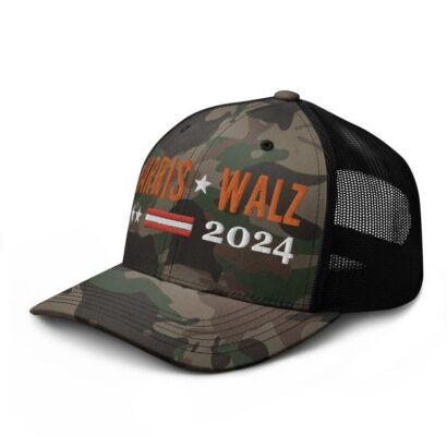 Harris Walz Hat, Camouflage Hat, Camo Rally Cap, Camo C