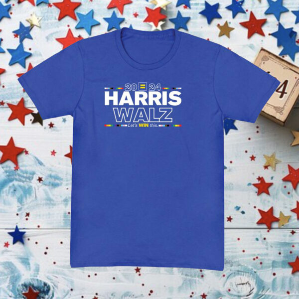 Harris Walz Let’s Win This 2024 Shirt