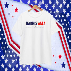 Harris Walz Make America Normal Again T-Shirt
