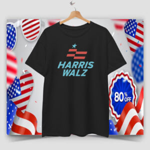 Harris/Walz - Modernism Flag T-Shirt
