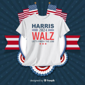 Harris Walz Shirt, Harris Walz Let's Finish The Job Shirt