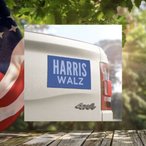 Harris Walz Sticker Harris Walz Car magnet, Harris-Walz