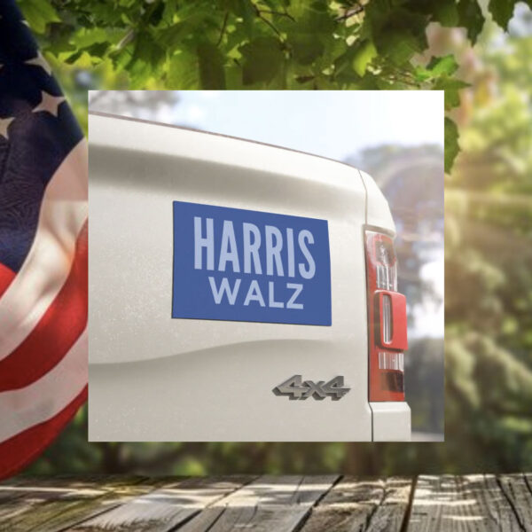 Harris Walz Sticker Harris Walz Car magnet, Harris-Walz