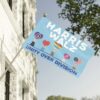 Harris Walz Unity Over Division Flag