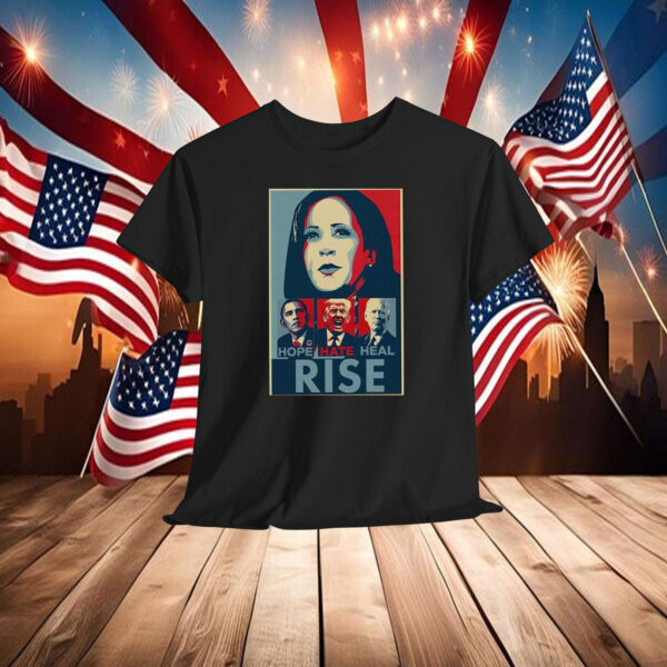 Hope Hate Heal Grow President Shirt, Kamala Harris 2024 President Shirt