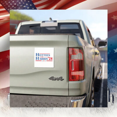 Hotties for Harris Car Magnet