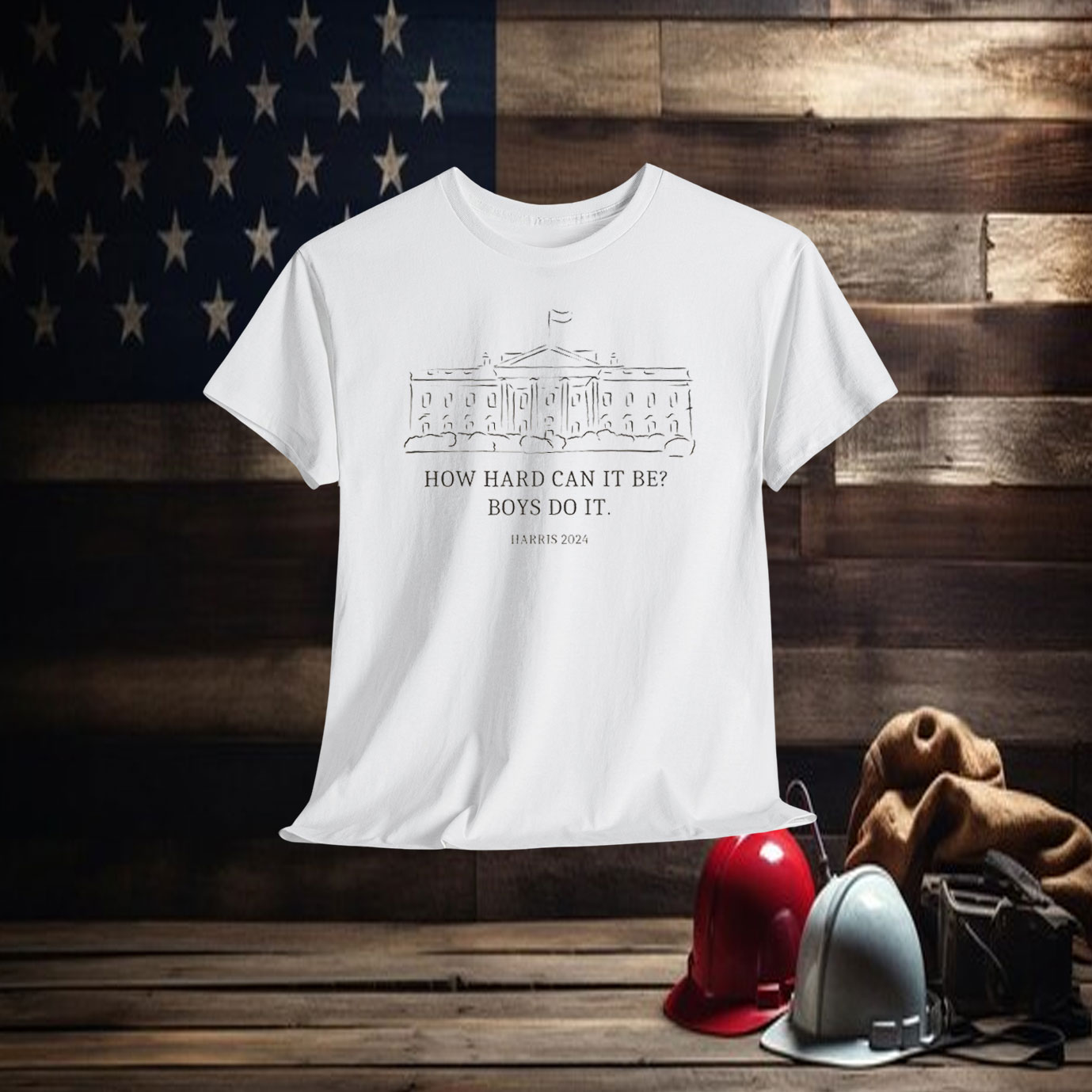 How Hard Can it Be Boys Do it Kamala Harris 2024 Comfort Colors Shirt