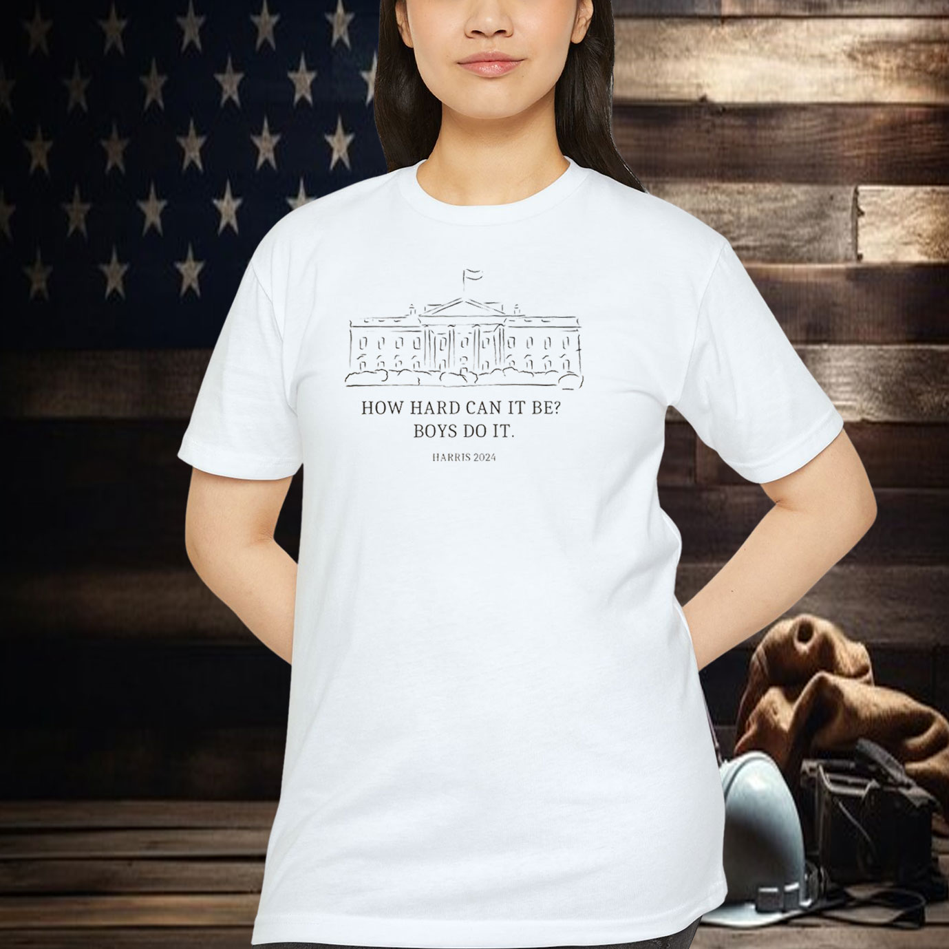 How Hard Can it Be Boys Do it Kamala Harris 2024 Comfort Colors Shirt