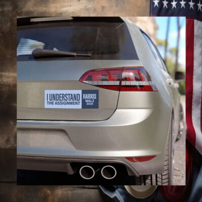 I UNDERSTAND the ASSIGNMENT Harris Walz Car Magnet