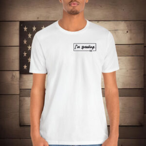 I am Speaking Shirt, Pocket Political Kamala Shirt