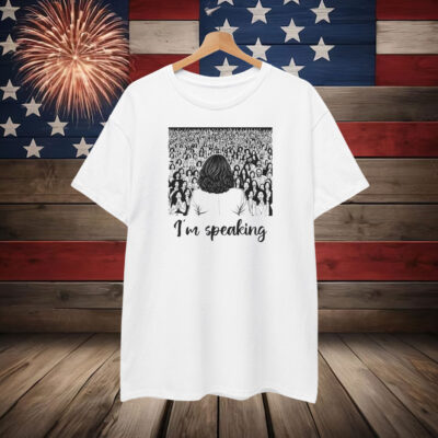 I'm Speaking Kamala 2024 Election Rally T-Shirt