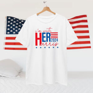 I'm With Her Harris 2024 for the people campaign T-Shirt