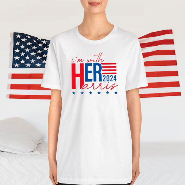I'm With Her Harris 2024 for the people campaign T-Shirt