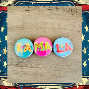 KAMALA Harris button 3 pin