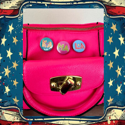 KAMALA Harris button 3 pin